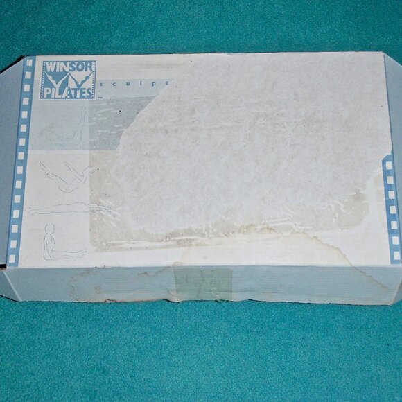 SET OF 6 WINSOR PILATES VHS TAPES & PAPERWORK IN ORIGINAL BOX~TAPES NEW & SEALED - Picture 6 of 6